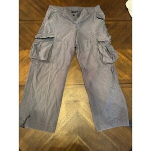 No Boundaries Mens Cargo Pants Casual Workwear Trousers‎ Multi Pocket Gray |F1